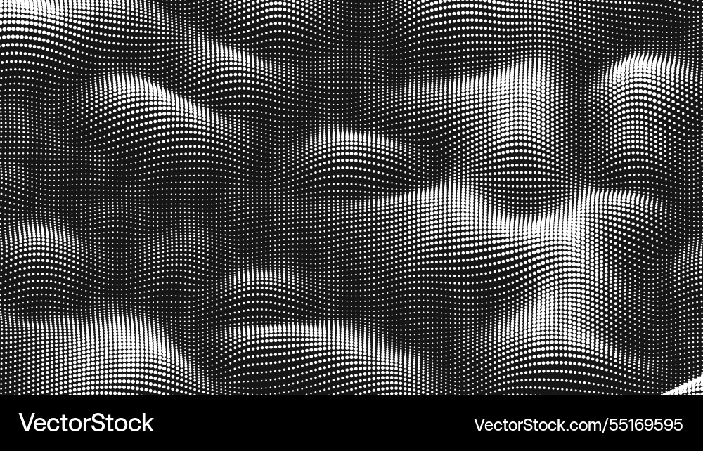 Point wave noise texture abstract dot background Point wave noise texture abstract dot background vector image