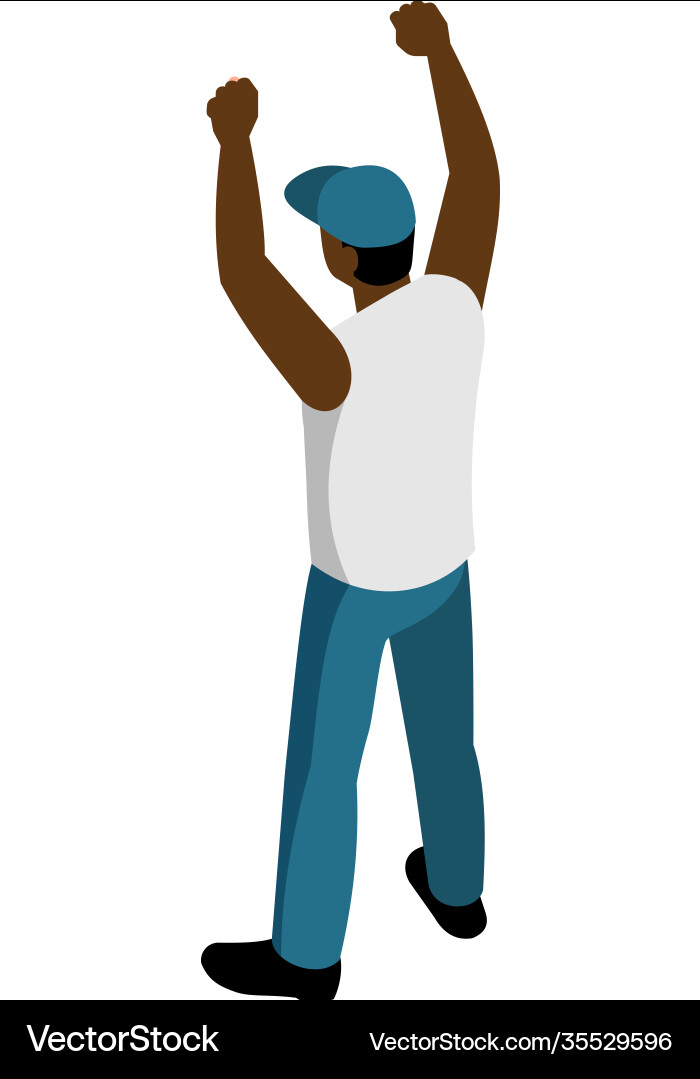Protester isometric icon Protester isometric icon Vector Image