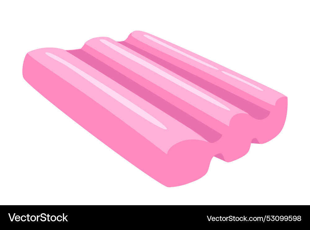 Pink Popsicle Flat Showcasing Pink Popsicle Flat Showcasing vektorbild