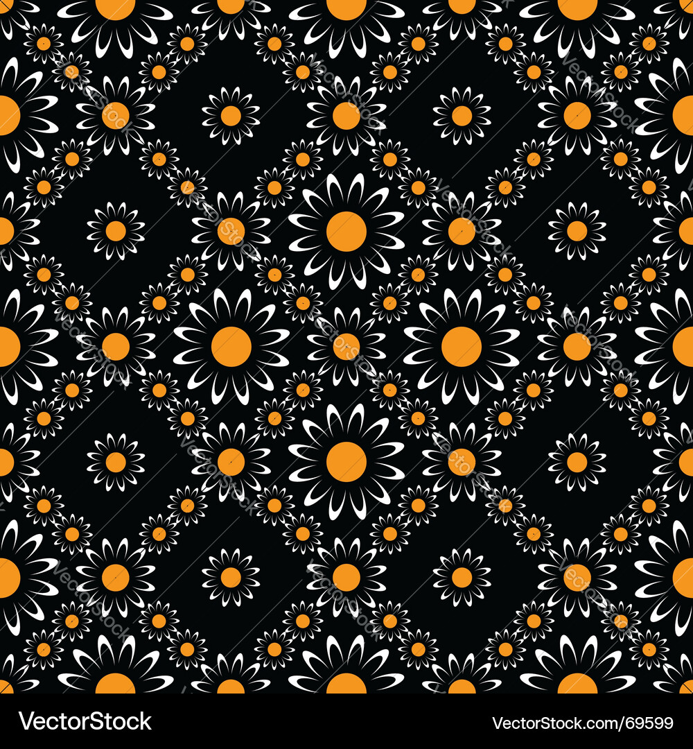 Floral Seamless Pattern Vector Image