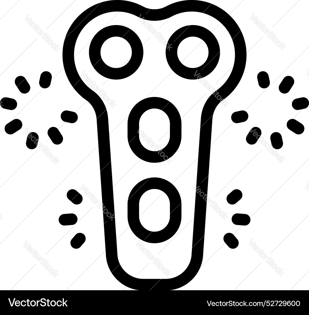 Fidget spinner rotating and generating sparks icon Fidget spinner rotating and generating sparks icon Vector Image