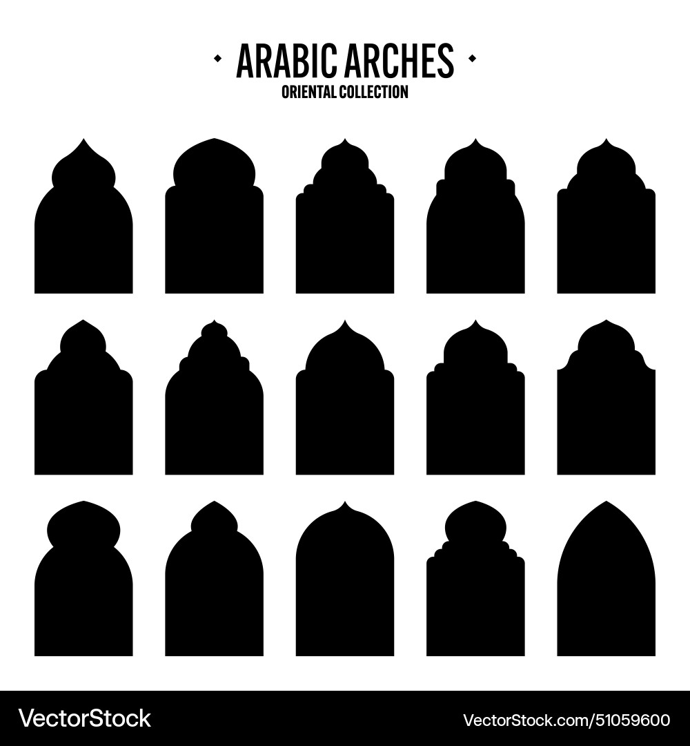 Islamische Rahmen orientalischen Stil Objekte arabisch Islamische Rahmen orientalischen Stil Objekte arabisch vektorbild