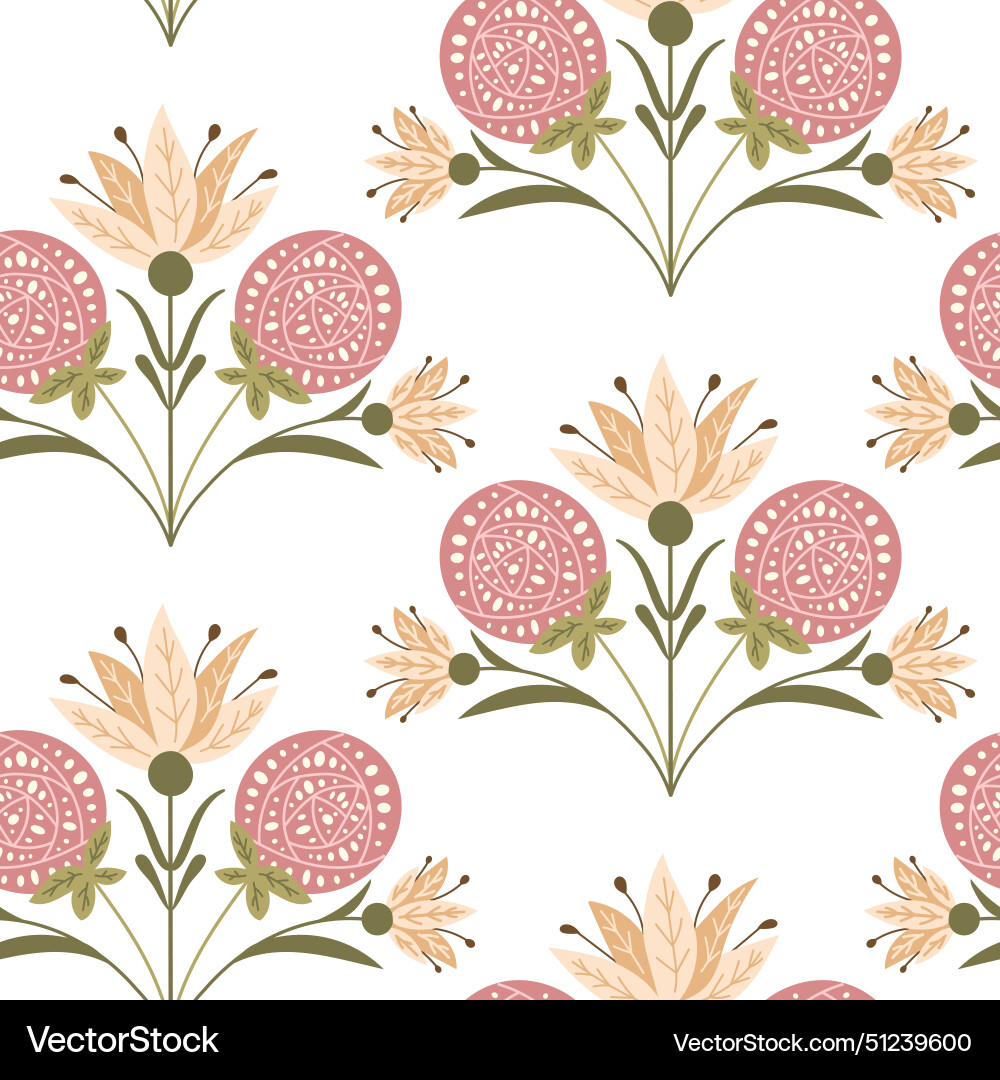 Retro seamless pattern with abstract symmetry Retro seamless pattern with abstract symmetry vector image