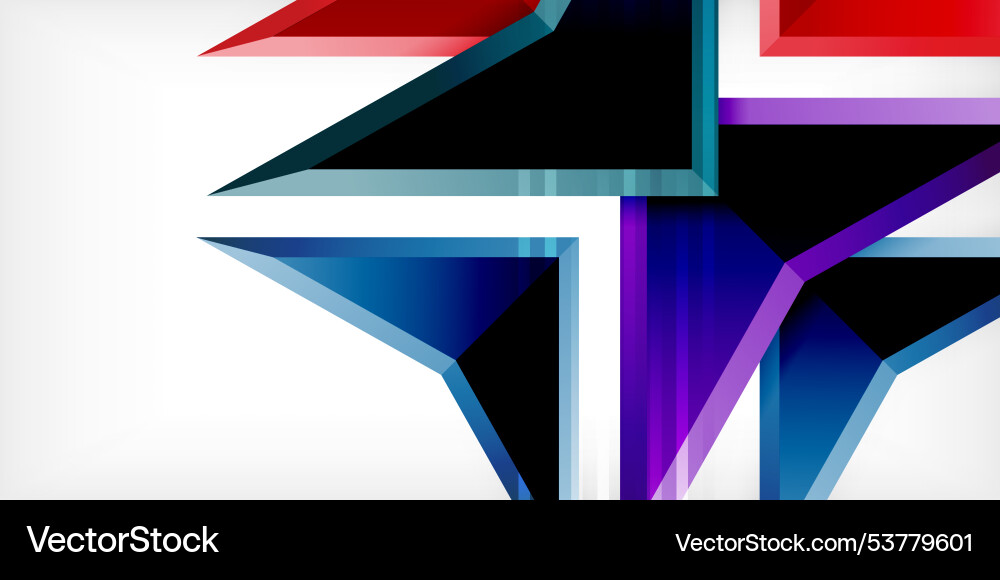 Arrows with 3d effect abstract background Arrows with 3d effect abstract background Vector Image