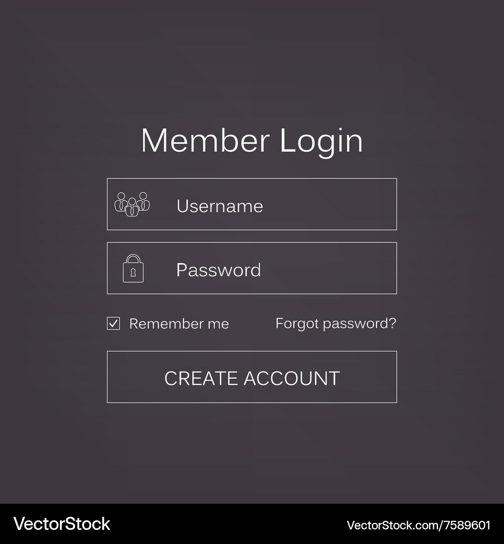 Mobile Benutzer ui Kit Form Schnittstelle für Web Vektorbild