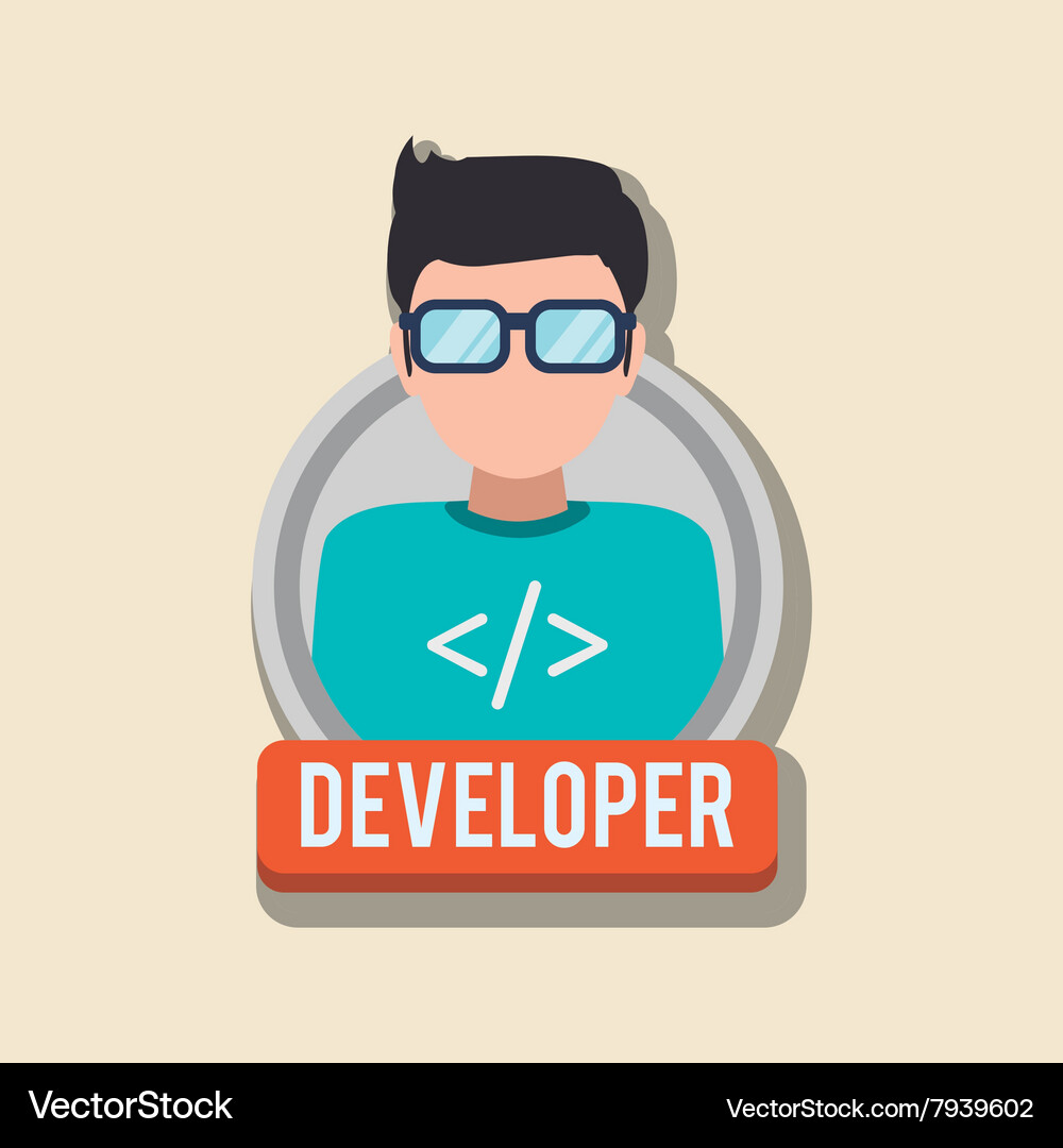 Development and software design Vector Image