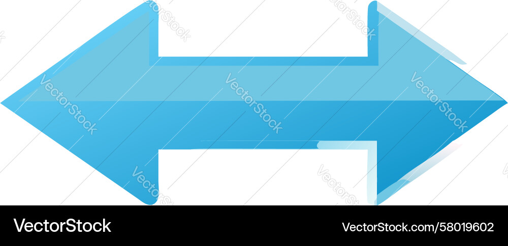 Dynamic Double Arrow Icon Vector Image