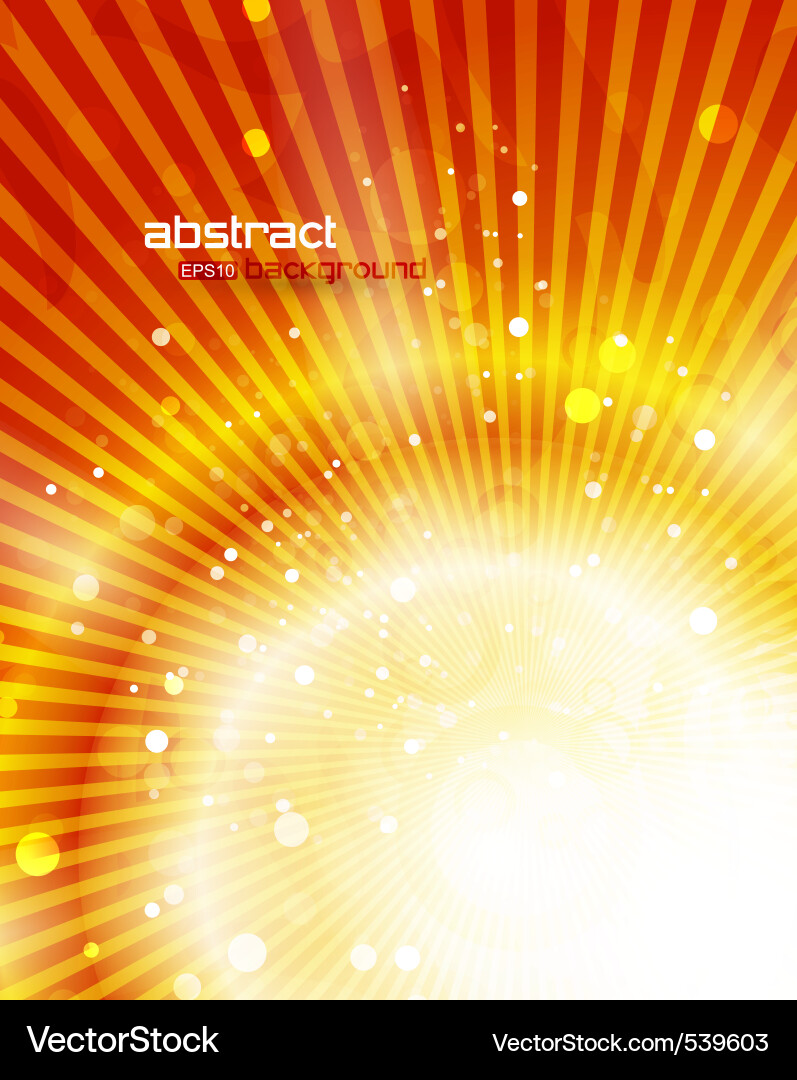 Dynamic Ray Background Vector Image