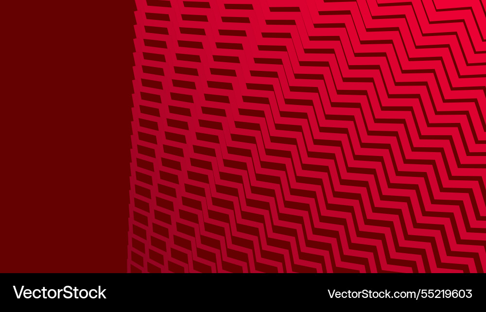 Red zig zag pattern abstract background Red zig zag pattern abstract background vector image
