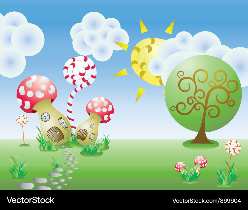 Spring background Vector Image