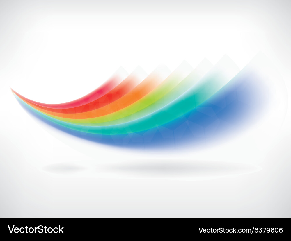 Abstract background with waves and lines Vector Image