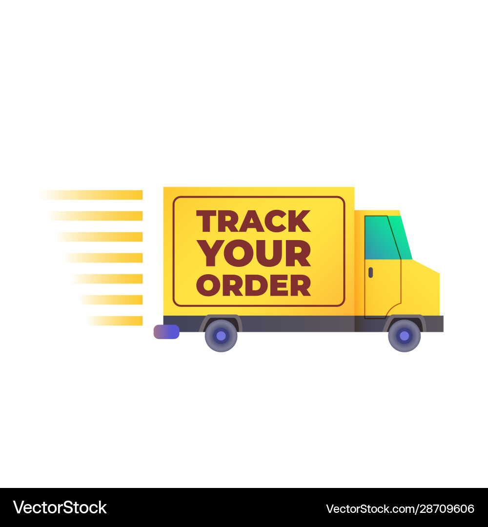 Online delivery service concept order Online delivery service concept order vector image