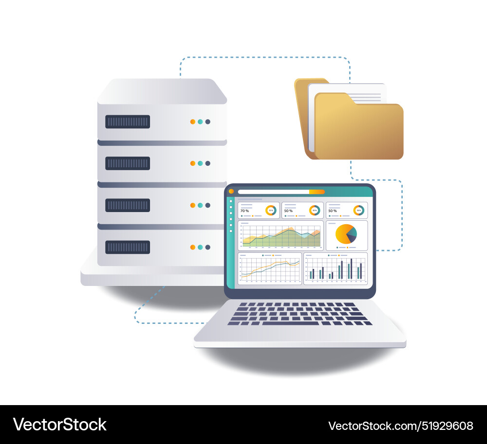 Optimizing data maintenance and analysis on cloud Optimizing data maintenance and analysis on cloud vector image