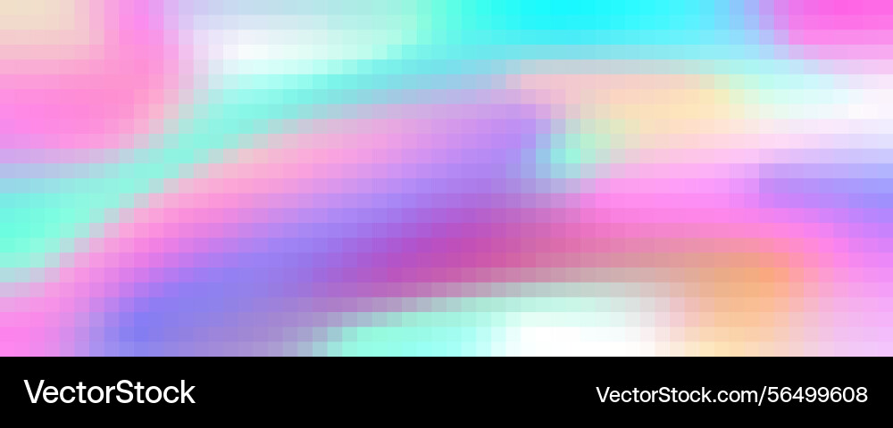 Pixel square rainbow pattern abstract gradient Pixel square rainbow pattern abstract gradient vector image