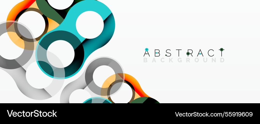 Abstract circle element composition Abstract circle element composition vector image