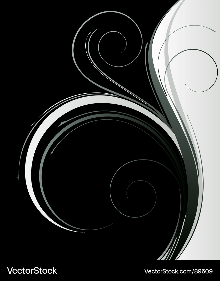 Dynamic Swirls Vector Image