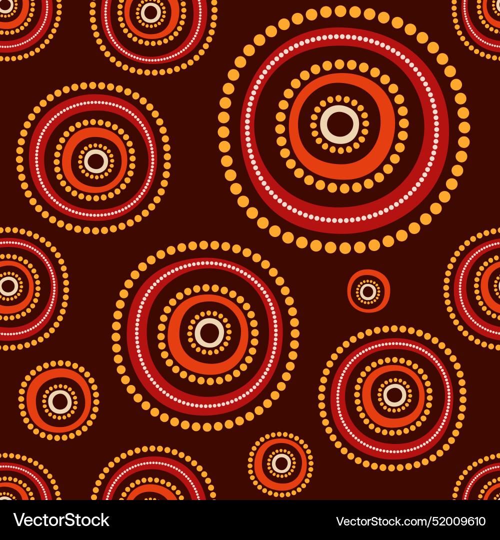 Seamless color pattern abstract round shapes Seamless color pattern abstract round shapes vector image