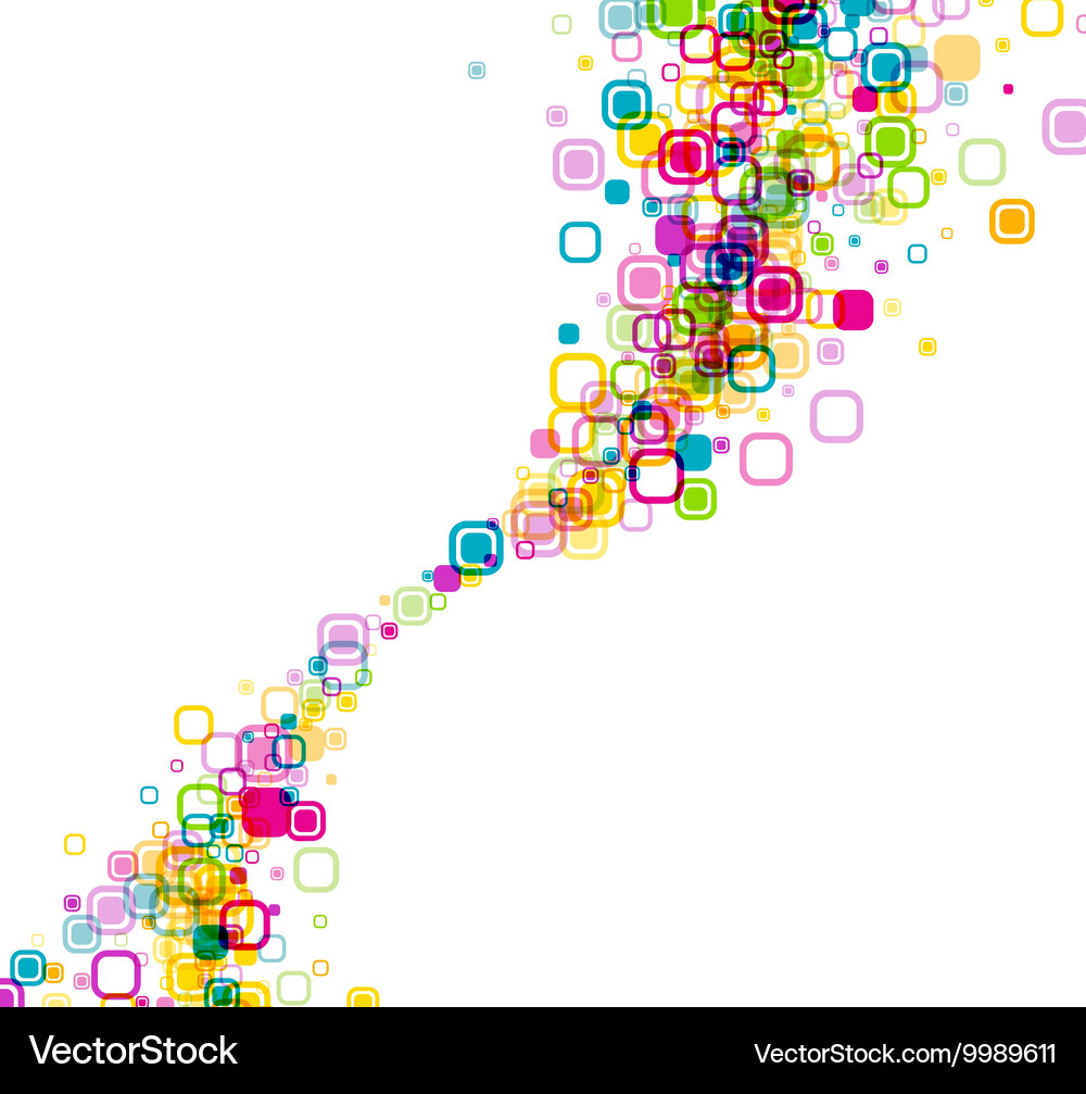 Background with geometric pattern Vector Image