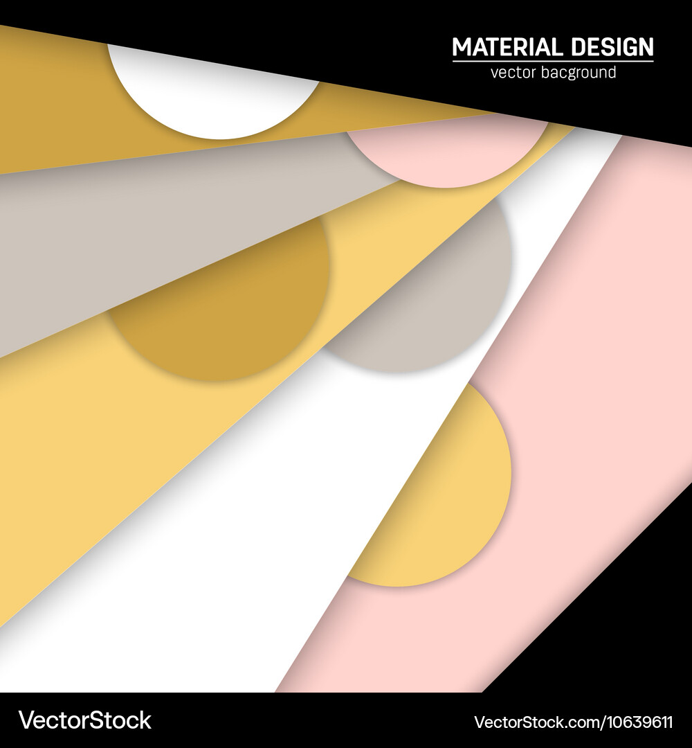 Material design background abstract Vector Image