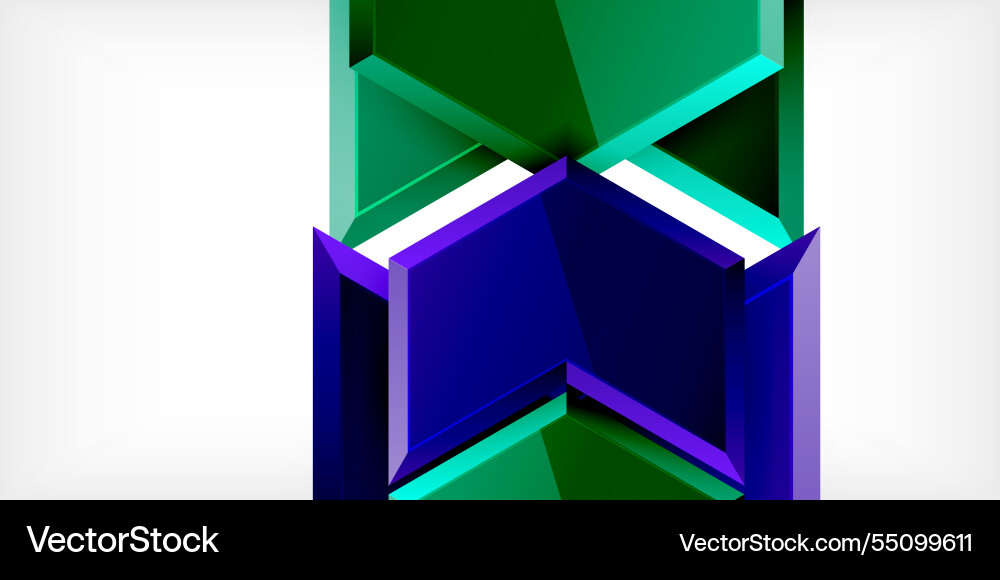 Technology dynamic arrow geometric background vector image
