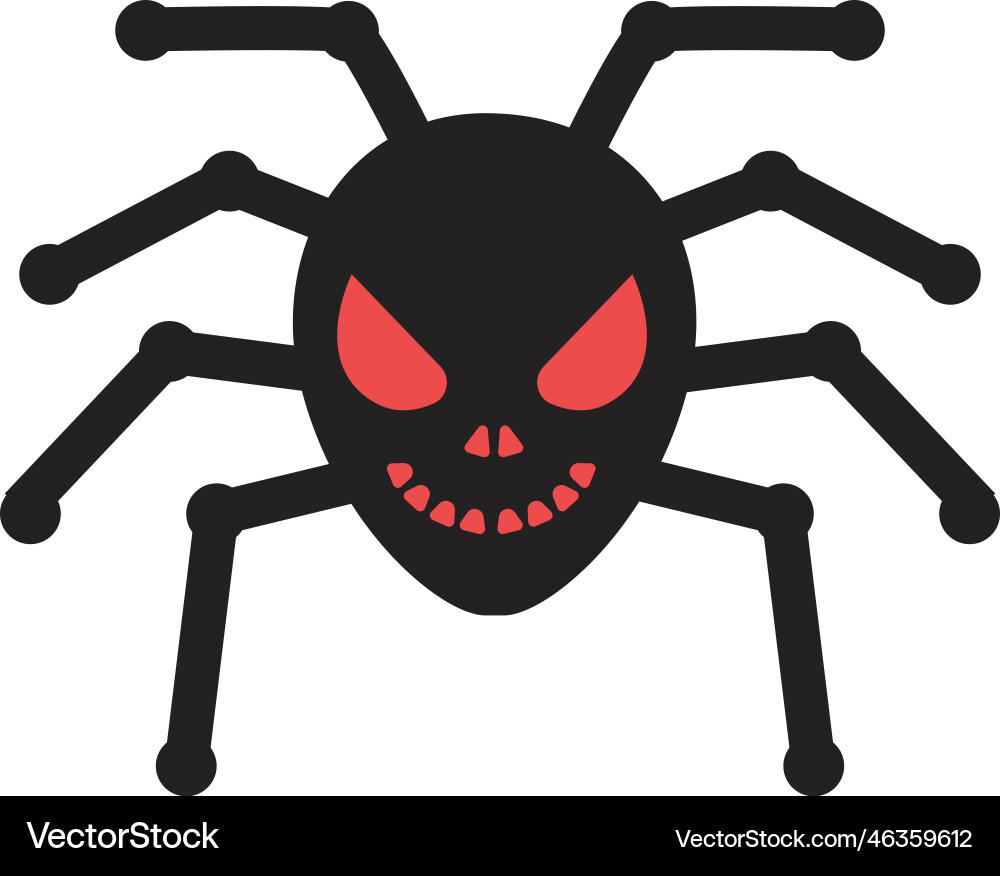 Hacker deadly bug composition Vector Image
