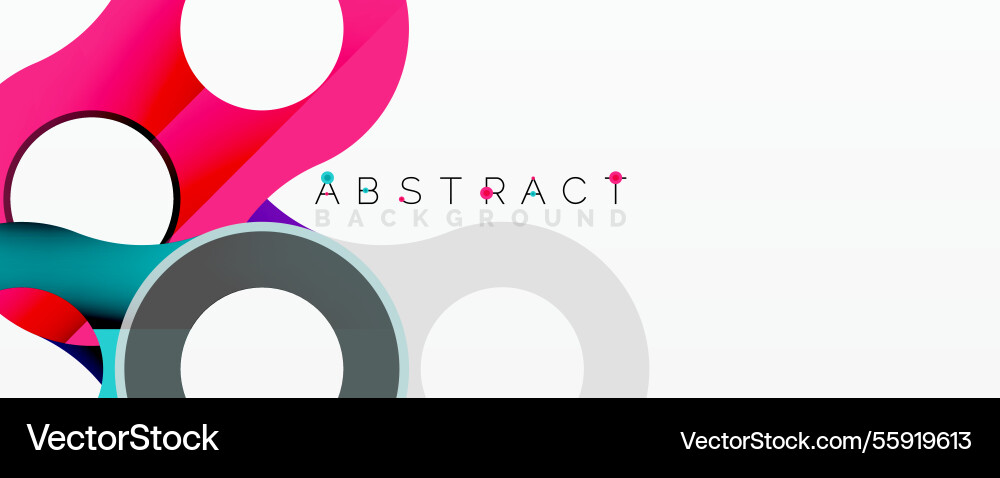 Abstract geometric pattern with interlocking Abstract geometric pattern with interlocking vector image