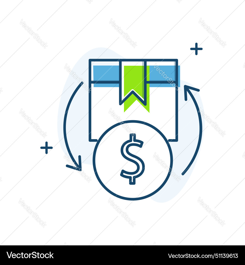 Inventory optimizing levels icon design vector image