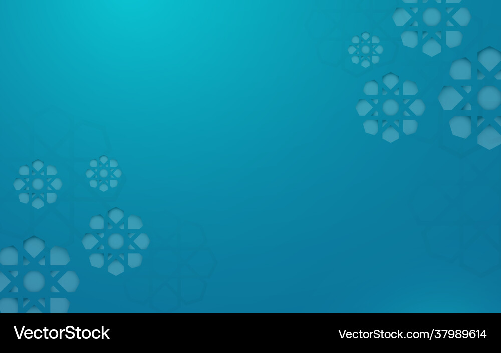Abstract geometric islamic decoration pattern Abstract geometric islamic decoration pattern vector image