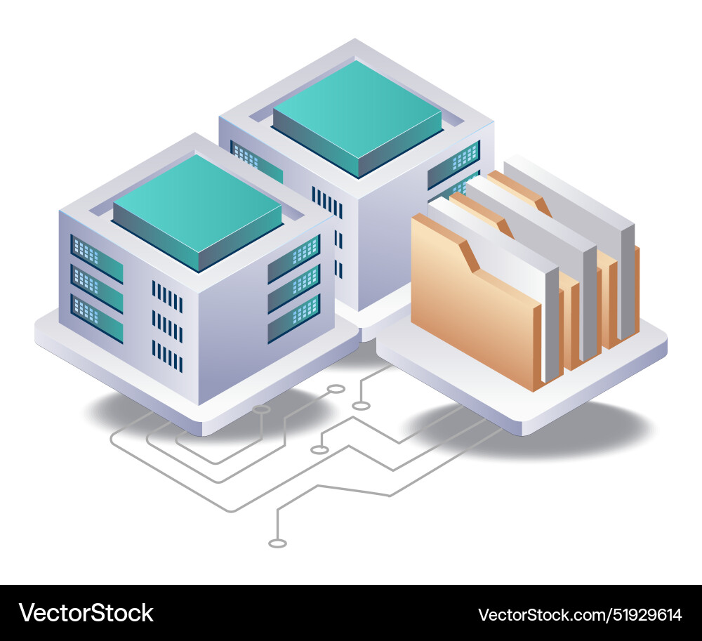 Optimizing database server management in network Optimizing database server management in network vector image