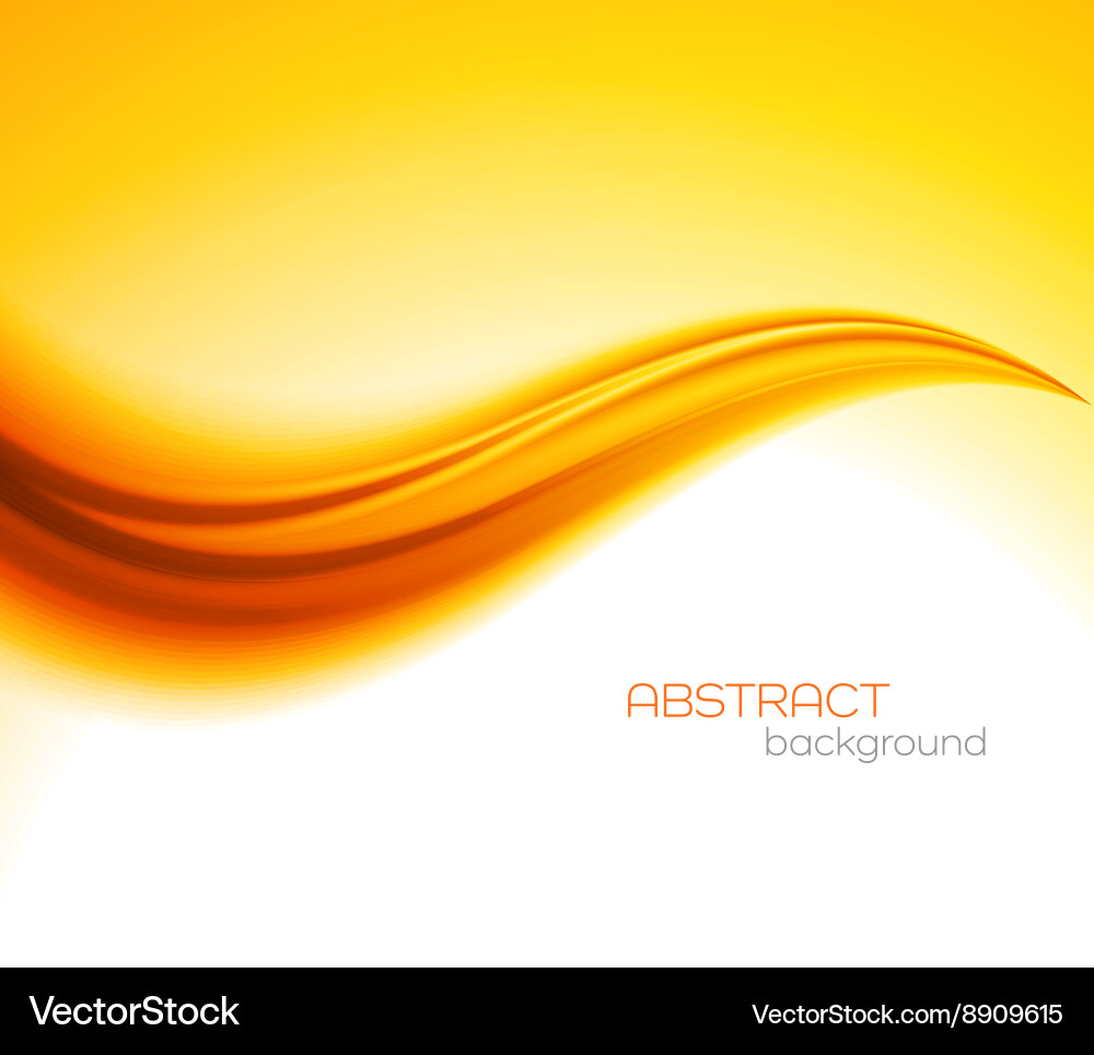 Abstract color wave design element Vector Image