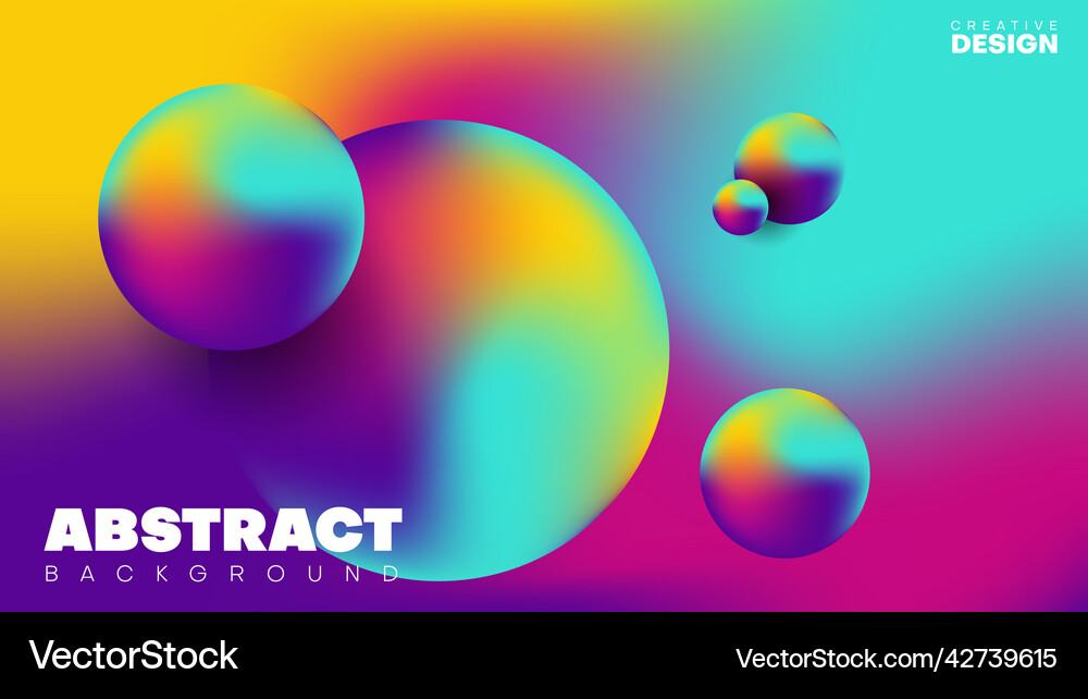 Abstract colorful gradient fluid background – Royalty-Free Vector ...