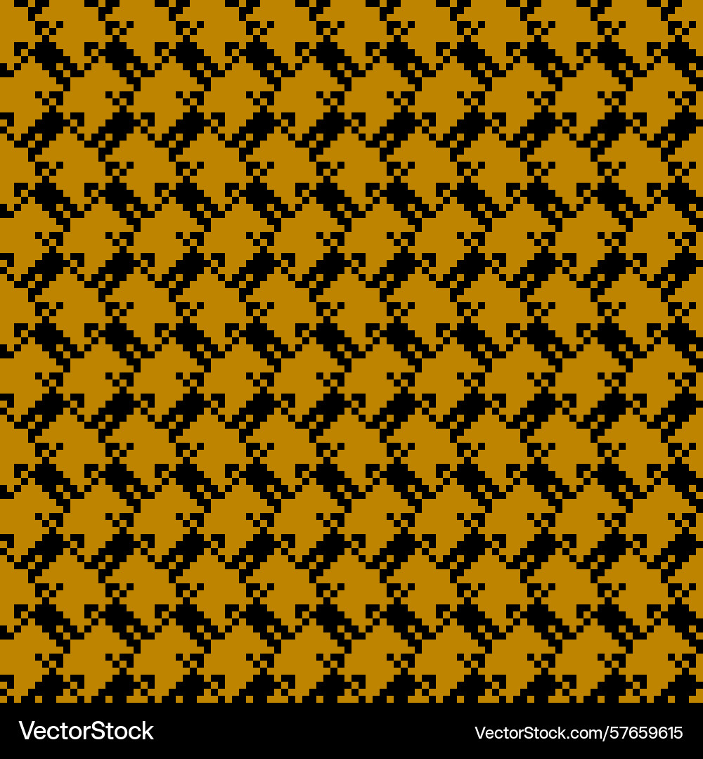 Geometric houndstooth color seamless pattern Geometric houndstooth color seamless pattern Vector Image