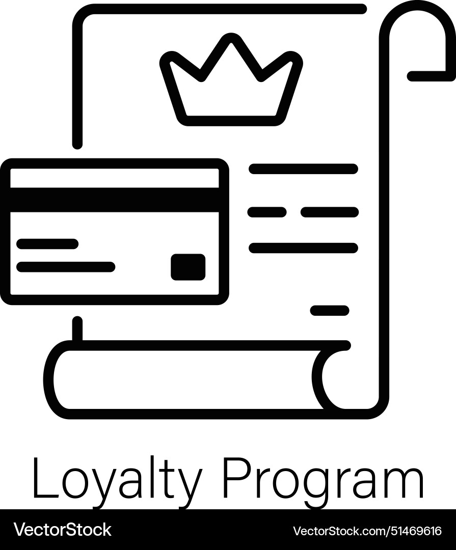 Loyalty program Royalty Free Vector Image - VectorStock