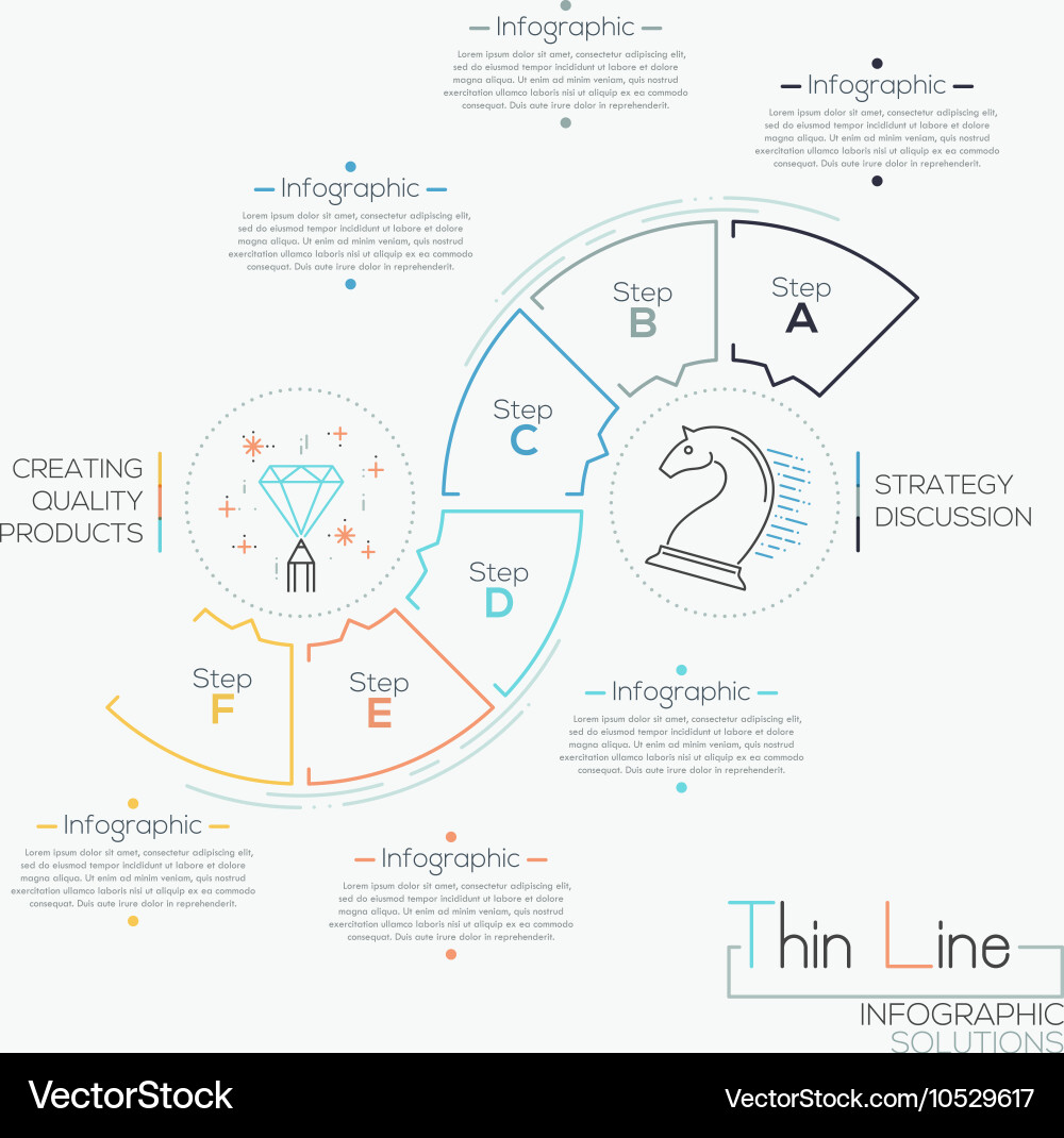 Modern infographics options banner Vector Image