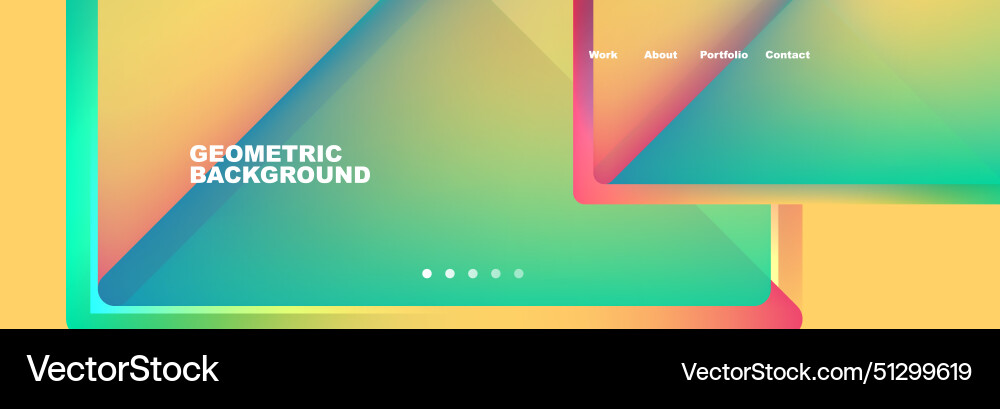 Gradient triangles composition with bright fluid Gradient triangles composition with bright fluid Vector Image