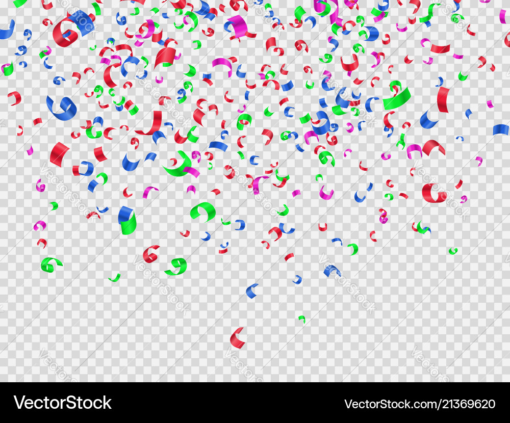 Bunte Konfetti fester Hintergrund Bunte Konfetti fester Hintergrund vektorbild