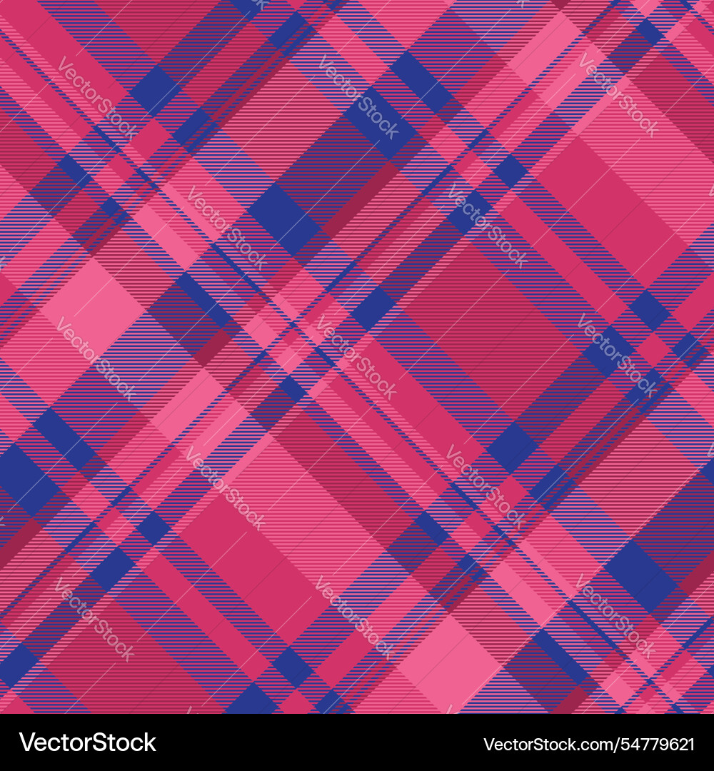 Setting fabric check textile sketch background vector image