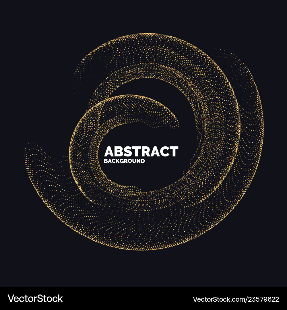 Dynamic Particle Background vector image