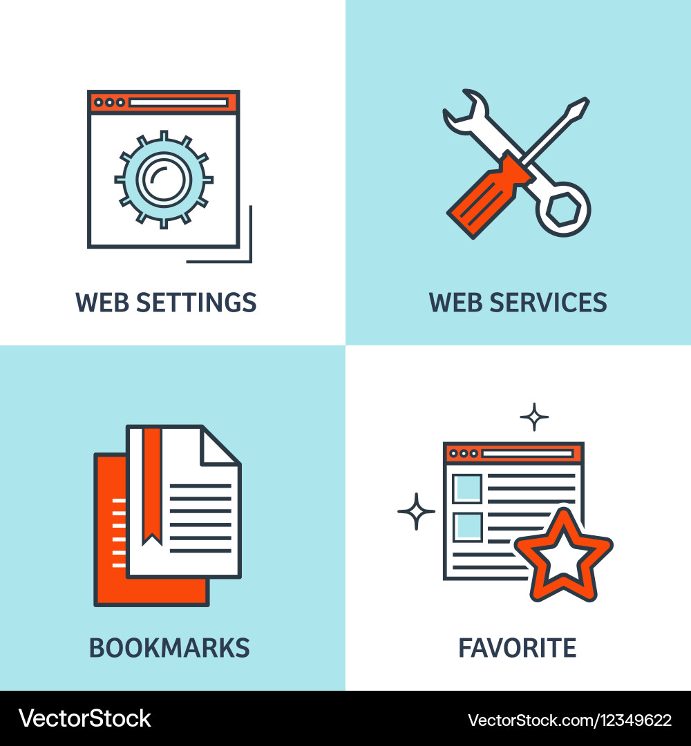 Flat background coding Royalty Free Vector Image