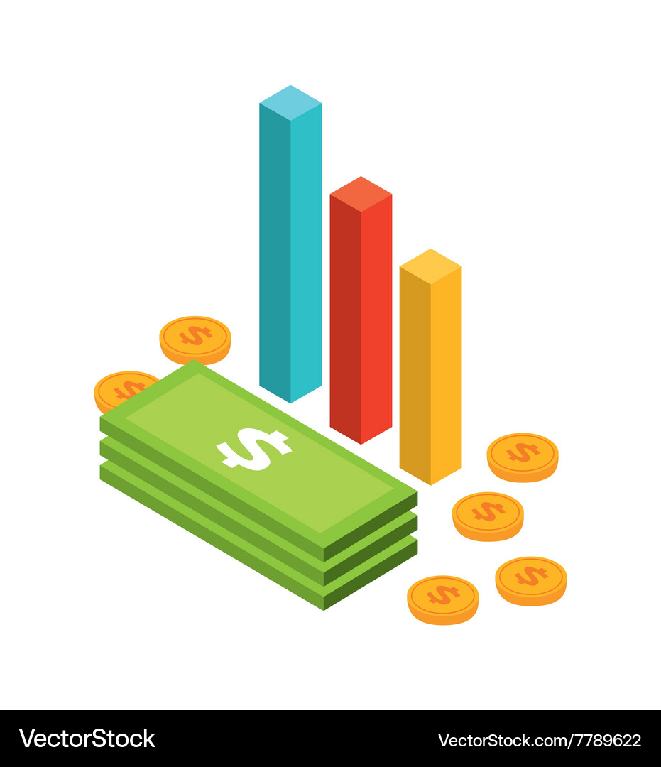 Isometrics objects design Vector Image