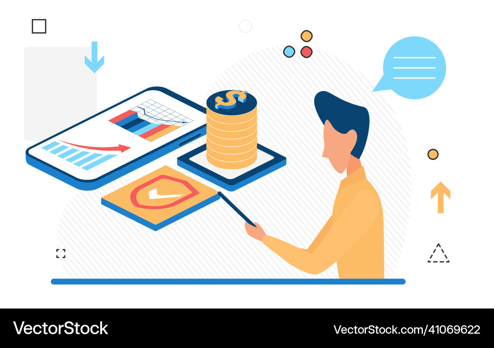 Organizing process and data management maintaining Organizing process and data management maintaining Vector Image