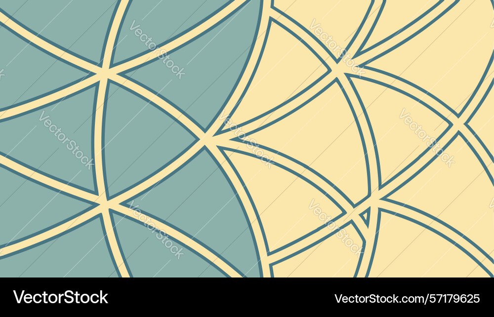 Elegant curved lines abstract pattern flowing vector image