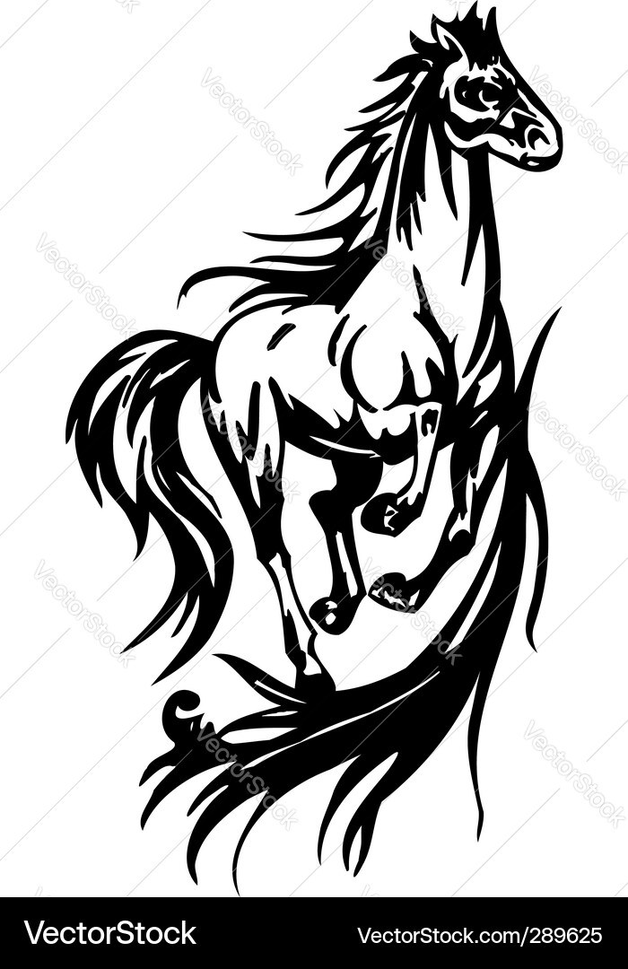 Horse Vector Image