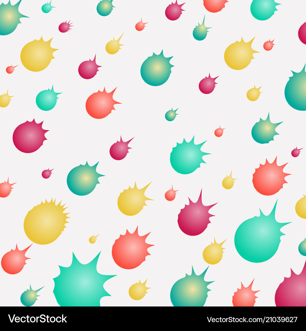 Colorful of ball meteor shape pattern background Colorful of ball meteor shape pattern background vector image