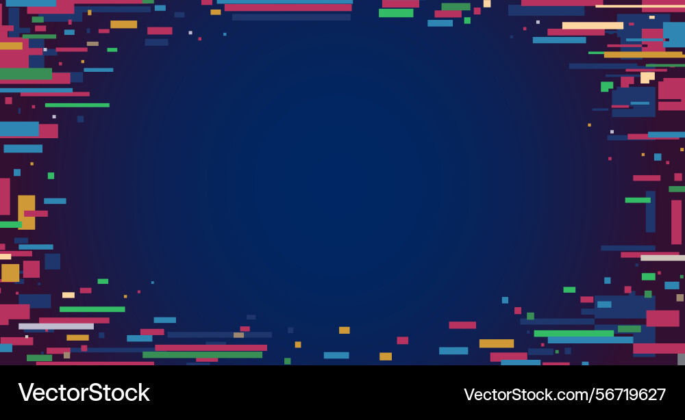 Digital noise background video game glitch screen Digital noise background video game glitch screen vector image