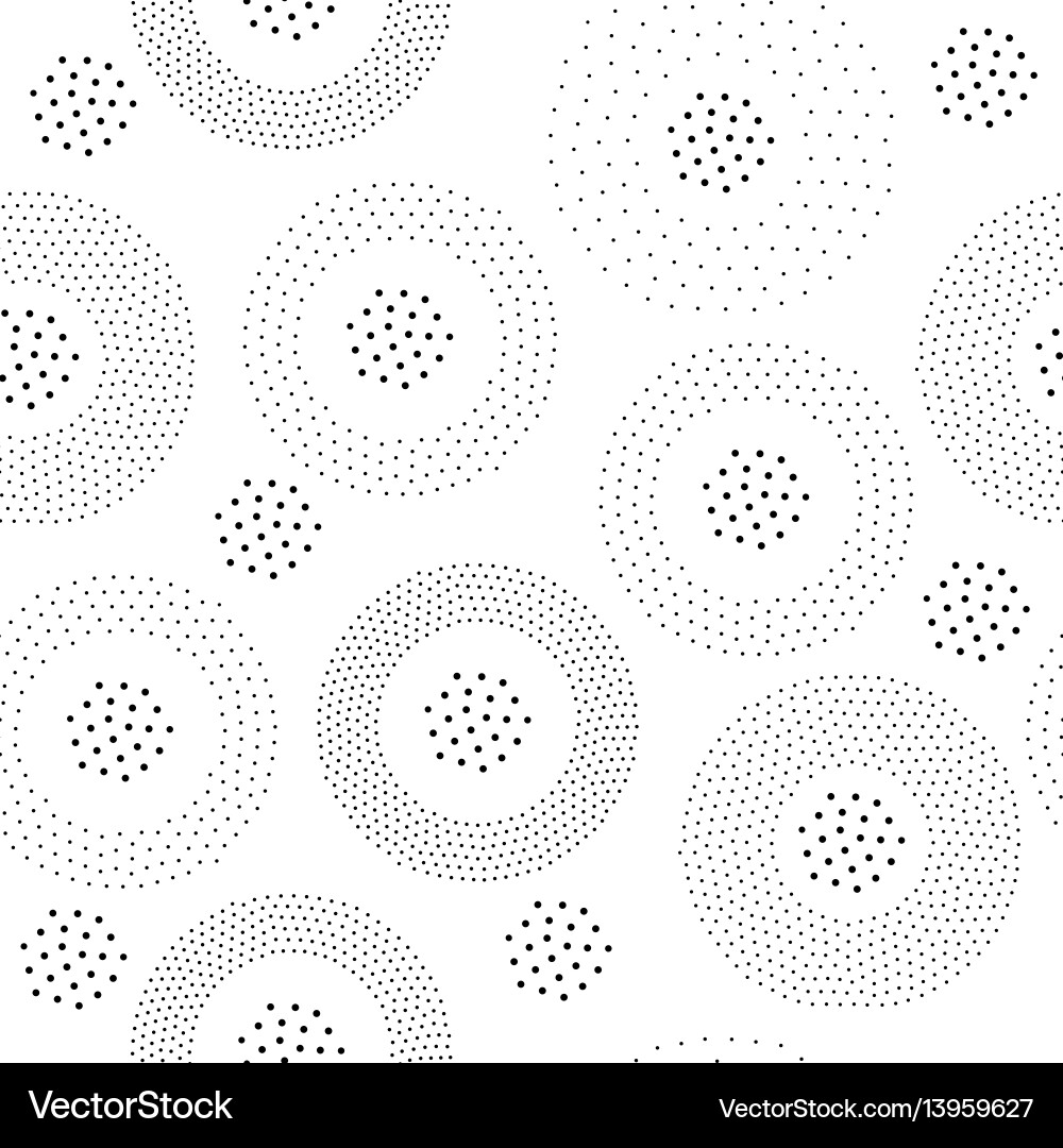 Geometric Circle Pattern vector image