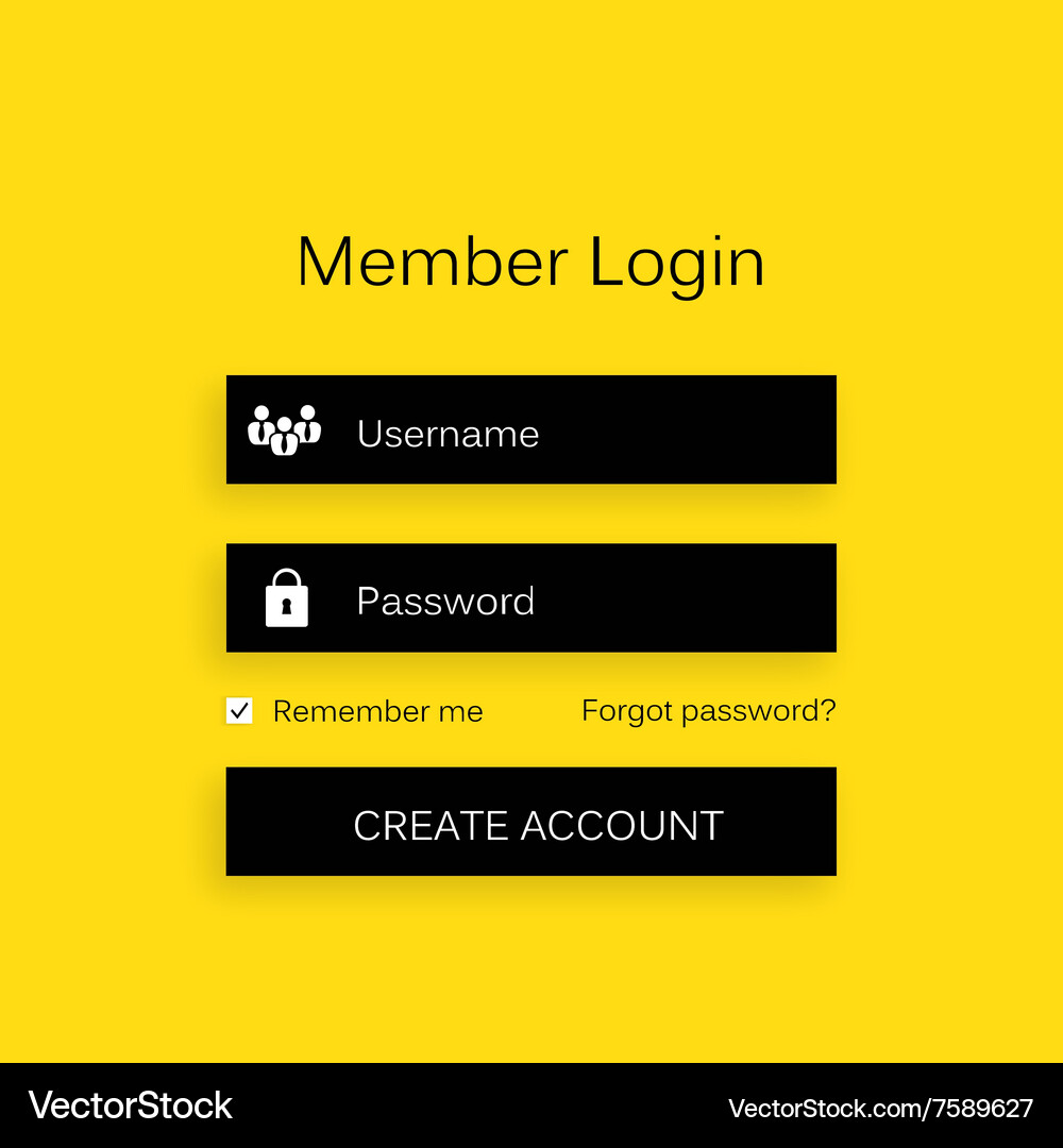 Mobile Benutzer ui Kit Form Schnittstelle für Web Vektorbild