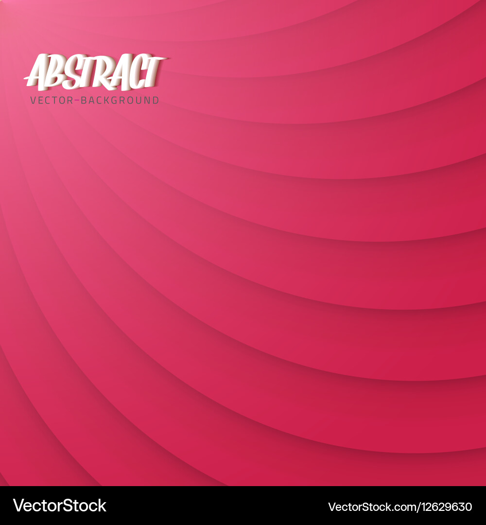 Abstract shutter lines realistic shadow vector image