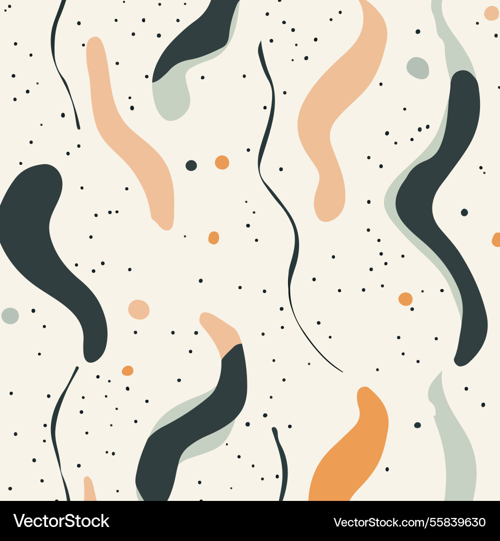 Abstract wavy pattern Vector Image