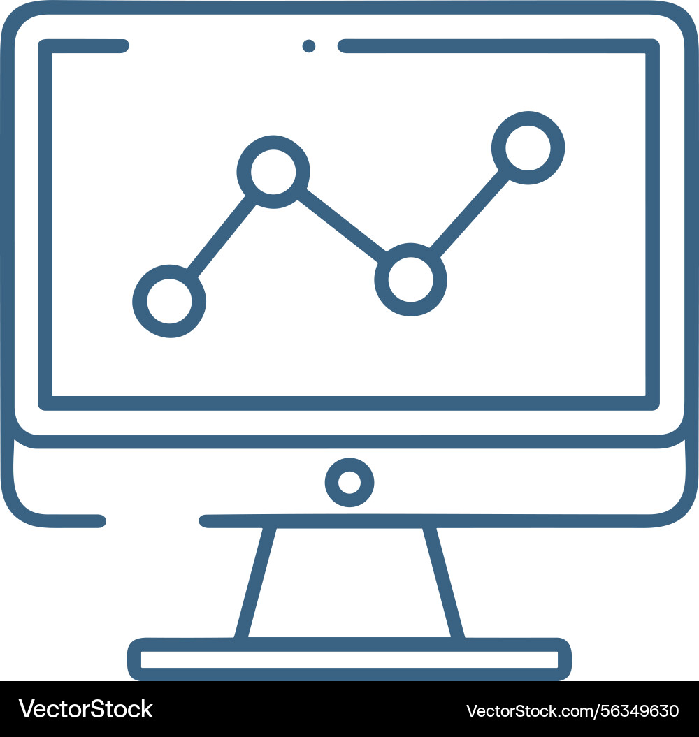 Computer icon symbol image Vector Image
